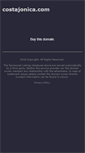 Mobile Screenshot of costajonica.com